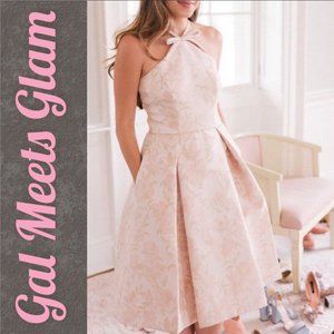 Gal Meets Glam Evelyn Sea Holly Jacquard Dress, Size 12